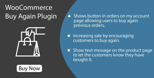 WooCommerce Buy Again | Repeat Orders On WooCommerce